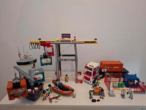 Playmobil cargo grote combinatie van 5 sets, Kinderen en Baby's, Speelgoed | Playmobil, Zo goed als nieuw, Ophalen