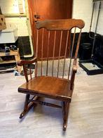 Schommelstoel, Huis en Inrichting, Stoelen, Ophalen, Gebruikt, Bruin, Eén