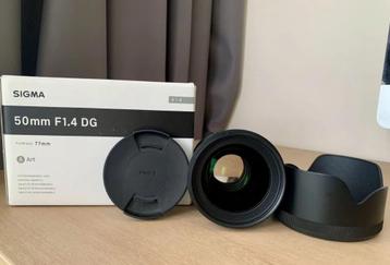 Objectif Sigma AF 501.4 DG HSM Art, Enlèvement ou Envoi, Comme neuf, Lentille standard, Zoom