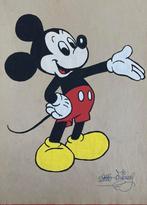 Walt Disney's Mickey Mouse gesigneerd met Disney stempel., Verzamelen, Ophalen, Mickey Mouse, Zo goed als nieuw, Pen, Potlood of Stift