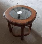Rond tafeltje  63 cm diameter, Huis en Inrichting, Tafels | Sidetables, Rond, Zo goed als nieuw, Ophalen, Kersenhout