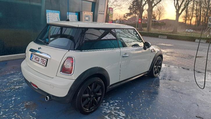 Mini, Auto's, Mini, Bedrijf, One, Diesel, Euro 4, Berline, 3 deurs, Handgeschakeld, Beige, Zwart, Stof, Voorwielaandrijving, Ophalen