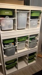 Kast met bakken, Huis en Inrichting, Kasten | Roldeurkasten en Archiefkasten, Ophalen, Zo goed als nieuw