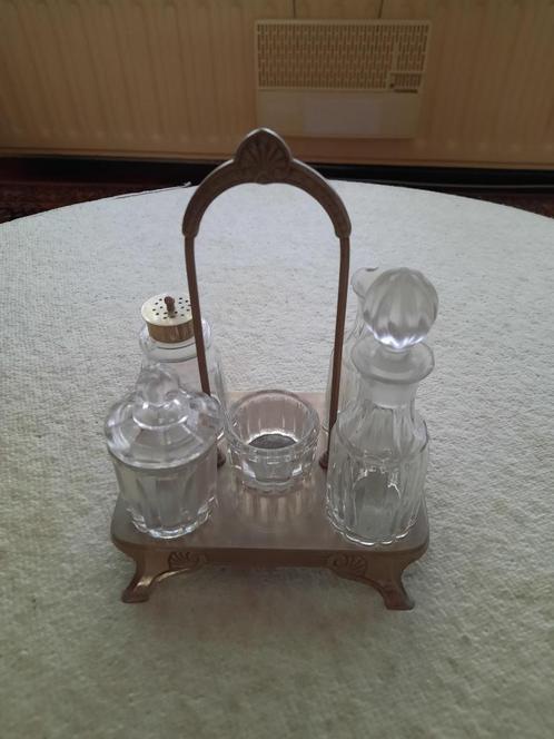 vintage tafelstelletje, Antiek en Kunst, Curiosa en Brocante, Ophalen of Verzenden