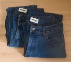 2X Wrangler broeken - maat 30/ 30 - kleding, Comme neuf, Wrangler, Bleu, Enlèvement ou Envoi