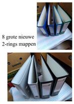8 ringmappen 2 ringen mappen classeurs +nieuw+, Ophalen of Verzenden, Nieuw