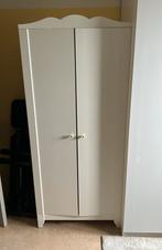 witte kast 1m74,5 hoog 75,5cm breed komt 50,5cm van de muur, Ophalen, 100 tot 150 cm, Zo goed als nieuw, Modern