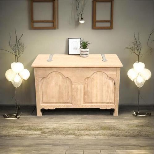 Prachtige airbrush-eikenhouten kist ️, Huis en Inrichting, Woonaccessoires | Kisten, Zo goed als nieuw, Eikenhout, Ophalen