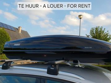 Dakkoffer thule motion XL met 460l inhoud TE HUUR  beschikbaar voor biedingen