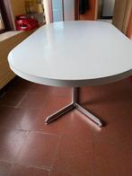 Vintage tafel met ijzeren poot uit de jaren ‘60, Maison & Meubles, Tables | Tables à manger, Enlèvement, Utilisé