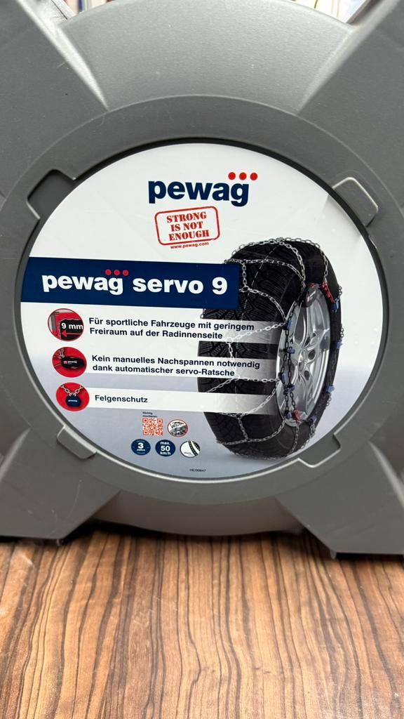 Nieuwe Sneeuwkettingen - Pewag Servo 9 - RS9 76, Auto diversen, Sneeuwkettingen, Nieuw, Ophalen