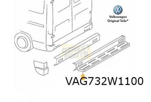 Volkswagen LT (10/96-7/06) Achterbumper (met opstap) (B41 sa, Auto-onderdelen, Carrosserie, Bumper, Volkswagen, Achter, Nieuw