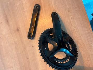 Crankstel 172.5 met diverse voorbladen waaronder 1 nieuw beschikbaar voor biedingen
