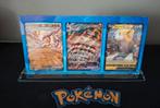 Originele pokémon kader met 3 mooie kaarten en staander!, Ophalen of Verzenden, Zo goed als nieuw