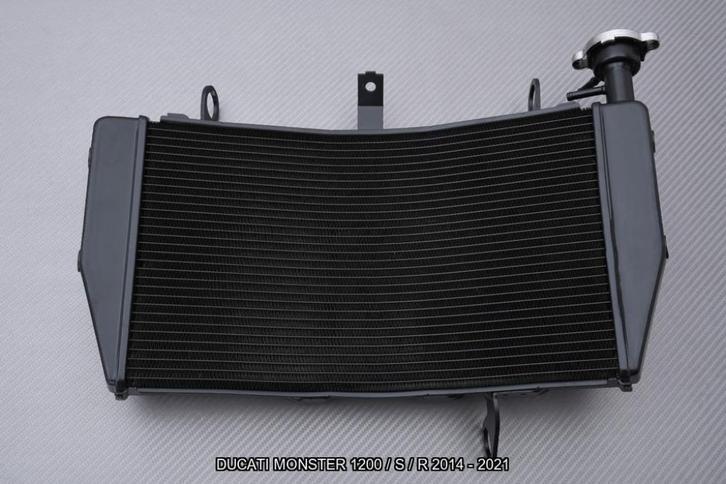 Radiateur Koeler AVDB DUCATI MONSTER 1200 / S / R 2014 2021, Motoren, Accessoires | Overige, Nieuw, Ophalen of Verzenden