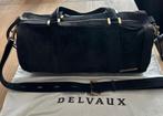 Delvaux Lily MM in cashemire ! Nieuwstaat !, Handtassen en Accessoires, Tassen | Damestassen, Ophalen, Zo goed als nieuw, Zwart