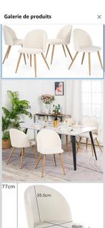 8 stoelen te koop / chaises a vendre, Enlèvement, Comme neuf