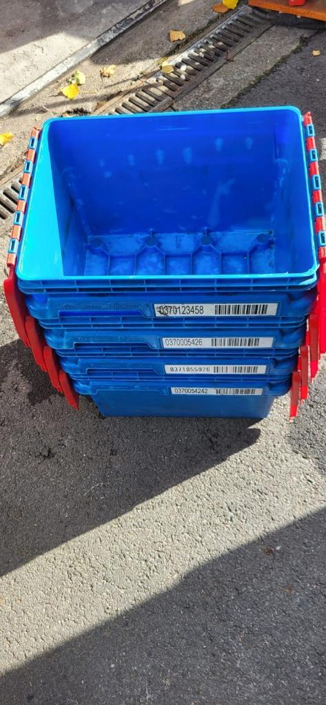 Lot de bacs de rangement professionnels, Doe-het-zelf en Bouw, Kratten en Dozen, Zo goed als nieuw, Bak of Kist, Ophalen
