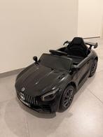 Mercedes-Benz AMG kinderauto - zwart, Kinderen en Baby's, Speelgoed | Buiten | Accuvoertuigen, Ophalen, Zo goed als nieuw