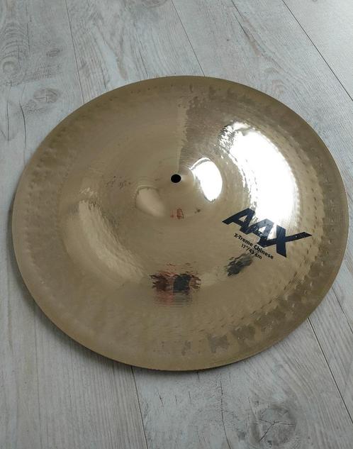 Sabian 17" AAX X-Treme Chinese brilliant finish, Muziek en Instrumenten, Drumstellen en Slagwerk, Zo goed als nieuw, Overige merken