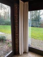 gordijnen, 200 cm ou plus, Witte dikke halfdoorzichtige stof, Comme neuf, 150 à 200 cm