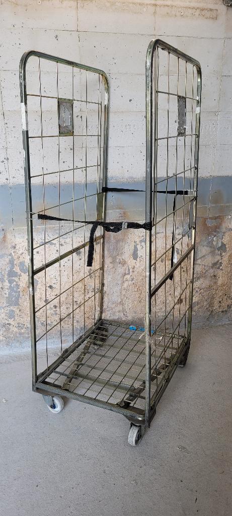 Diverse rolkar rolcontainer transportkar magazijnwagen kar, Bricolage & Construction, Chariots de transport, Comme neuf, Chariot de transport