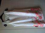 Nieuw, wit kleed met bloemen, blue bay, mt 40, Ophalen of Verzenden, Nieuw, Wit