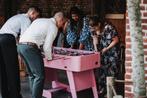 Voetbaltafel trouw/wedding editie, Ophalen