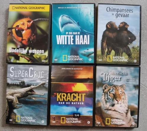 5 DVD National Geographic (disponibles individuellement) - v, CD & DVD, DVD | Documentaires & Films pédagogiques, Comme neuf, Nature