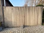 teak houten poort, Tuin en Terras, Tuinpoorten, Ophalen, Gebruikt, Hout, 200 cm of meer