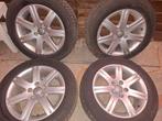 Alu Velgen met winterband. VW, AUDI, SKODA, SEAT, Auto-onderdelen, Banden en Velgen, Ophalen, Winterbanden, Velg(en)