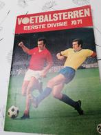 Voetbalboek 70/71, Gebruikt, Poster, Plaatje of Sticker, Ophalen