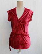Nieuwe fluwelen omslagdoek! L, Kleding | Dames, Blouses en Tunieken, Ophalen of Verzenden, Nieuw, Maat 38/40 (M), Rood