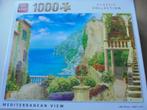 KING puzzel 1000 stukjes "Classic collection" Mediterranean, Hobby en Vrije tijd, Ophalen of Verzenden, 500 t/m 1500 stukjes, Gebruikt