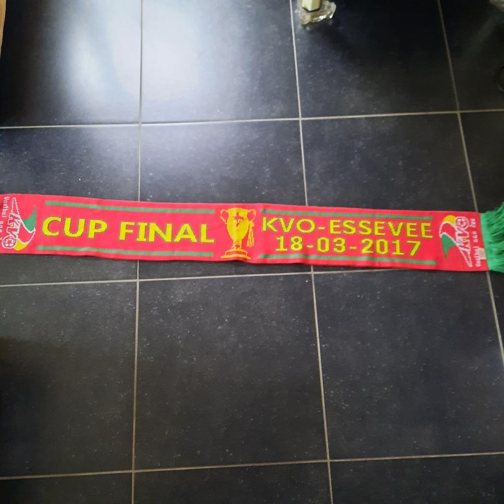 Sjaal bekerwedstrijd KV Oostende - Essevee 18/3/2017 ., Ophalen of Verzenden, Sjaal