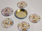 Coors , rocky Mountain onderleggers , diameter 10 cm , 4 stu, Watersport en Boten, Ophalen of Verzenden, Zo goed als nieuw