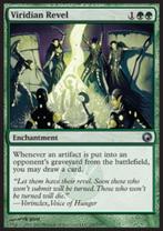Viridian Revel - SOM - MTG - BIJNA NM, Ophalen of Verzenden