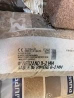 Rivierzand 25 zakken, Ophalen, Zo goed als nieuw