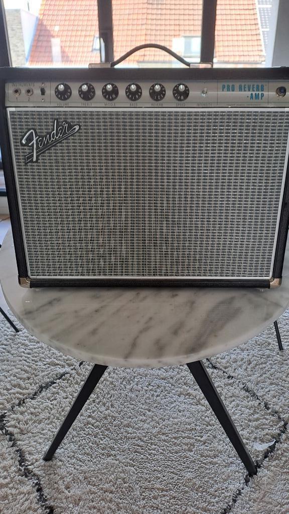 Fender '68 Custom Pro Reverb, Muziek en Instrumenten, Versterkers | Bas en Gitaar, Gebruikt, Gitaar, Minder dan 50 watt, Ophalen