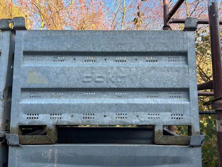 Doka stalen stapelbak/stapelkist/stapelbakken 120x80x80CM, Articles professionnels, Machines & Construction | Pièces, Enlèvement