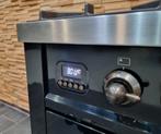 🔥Luxe Fornuis Boretti 90 cm zwart + oud koper 300 C oven, Elektronische apparatuur, 60 cm of meer, 5 kookzones of meer, Vrijstaand