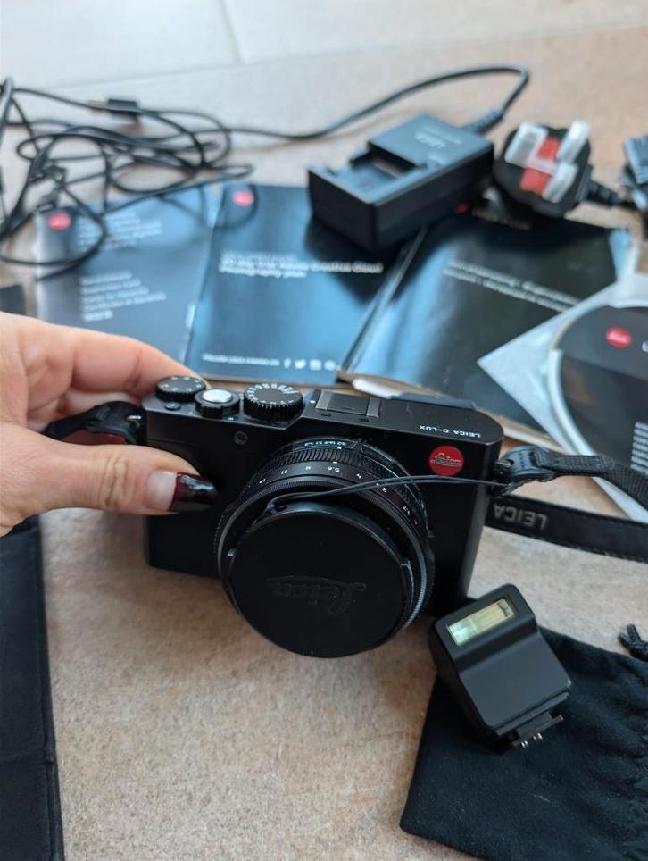 Leica D-Lux type 109 (Bijna niet gebruikt), Audio, Tv en Foto, Fotocamera's Digitaal, Zo goed als nieuw, Ophalen