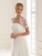 Bianco Evento E85 bolero van kant maat 40 42 44 46, Kleding | Dames, Trouwkleding en Trouwaccessoires, Ophalen of Verzenden, Nieuw