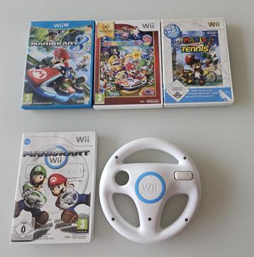Wii games , Wii controllers , nunchucks, motion plus adapter, Games en Spelcomputers, Ophalen of Verzenden