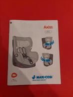 Autostoel Maxi-cosi Axiss, Ceinture de sécurité, Comme neuf, Enlèvement, 9 à 18 kg
