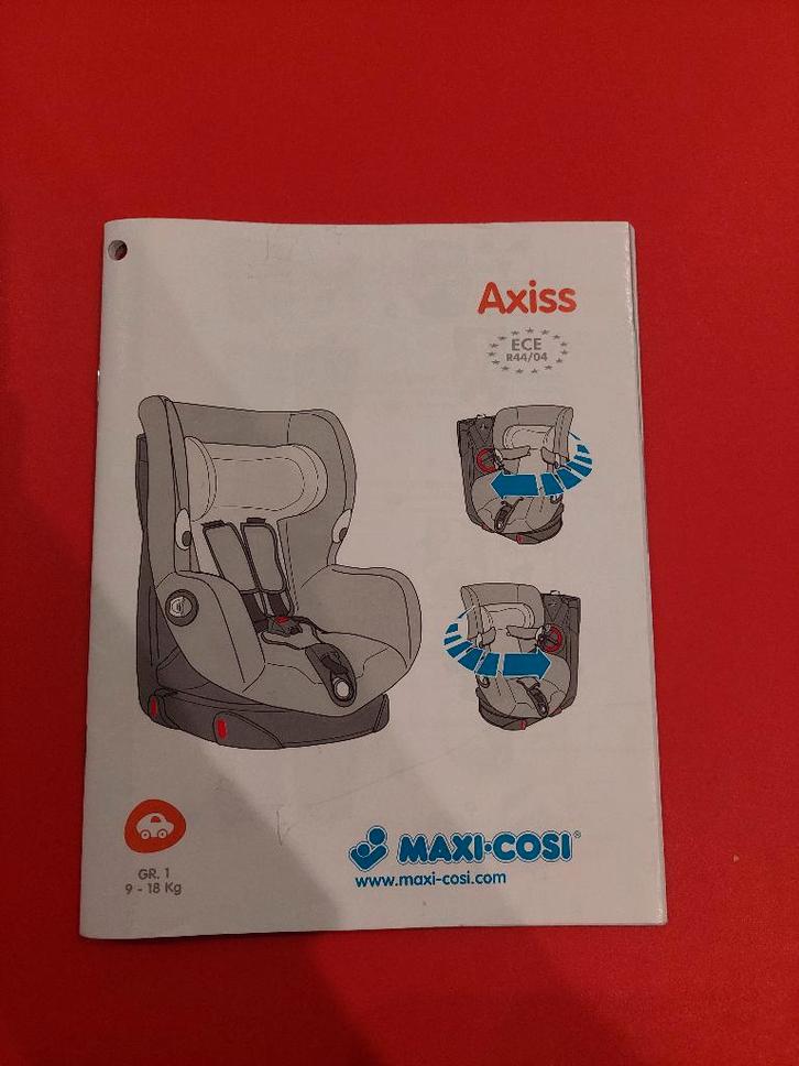 Autostoel Maxi-cosi Axiss, Enfants & Bébés, Sièges auto, Comme neuf, Maxi-Cosi, 9 à 18 kg, Ceinture de sécurité, Enlèvement