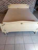 Romantisch vintage bed + matras, Huis en Inrichting, Slaapkamer | Bedden, Ophalen