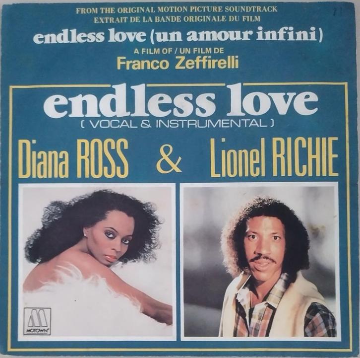 Diana Ross & Lionel Richie - Endless love, Cd's en Dvd's, Vinyl Singles, Zo goed als nieuw, Single, Pop, 7 inch, Ophalen of Verzenden