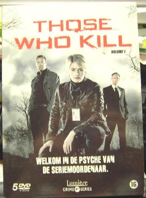 Those who kill, volume 1, 5 DVD, Cd's en Dvd's, Dvd's | Tv en Series, Zo goed als nieuw, Drama, Boxset, Ophalen of Verzenden