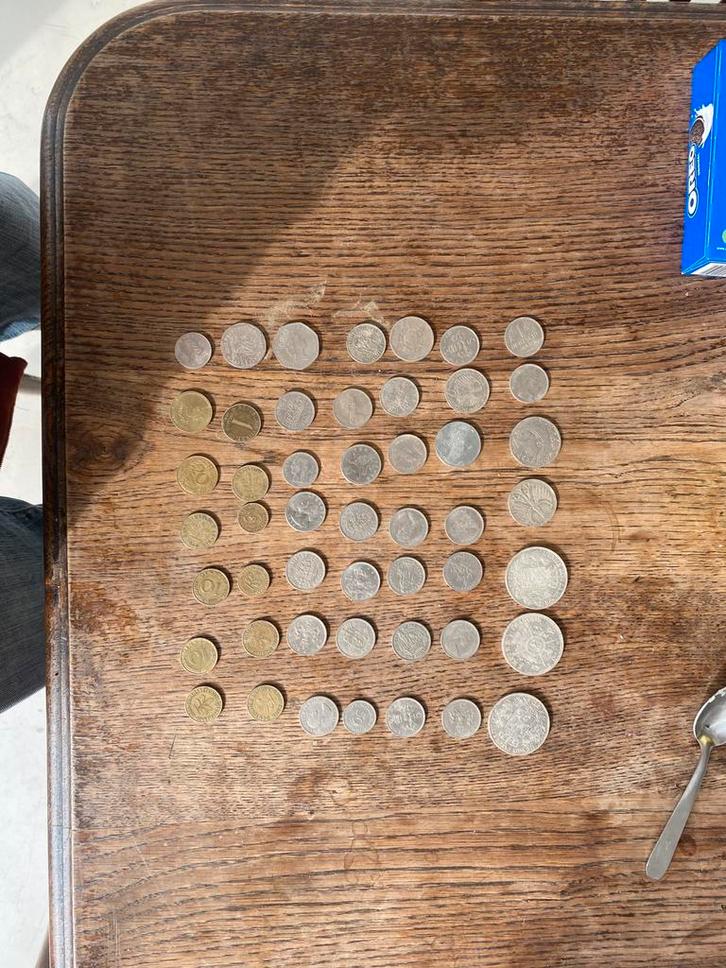 Lot de pièces anciennes (1835–1970) – Argent & collection, Antiek en Kunst, Antiek | Kantoor en Zakelijk, Ophalen